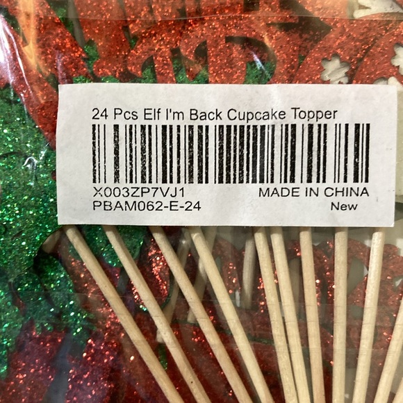 Holiday Cup Cake Topper bundle 5 Packs - Picture 3 of 11